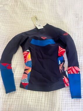 Roxy 1.0 Syncro Long Sleeve Wetsuit Jacket NWT